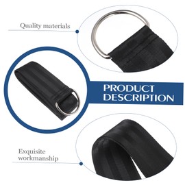 Totority Fitness Equipment Dual Grip Tricep Pull Rope Extension for Strength Training Durable Cloth Material for Home Gym and Professional Workouts with Sponge Cover