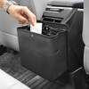Accmor Car Trash Can with Pocket, Small Vehicle Dustbin Automotive