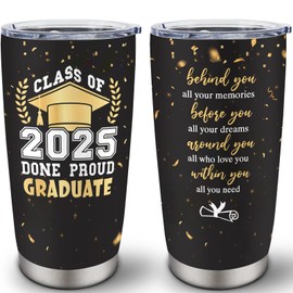 Gtdodcsd Graduation Gifts Tumbler 20oz, Graduation Gifts for Her Him 2025, College/Masters Degree/High School/Phd Graduation Gifts for Women Men, Best Graduation Gifts, Class of 2025 Graduation Gifts