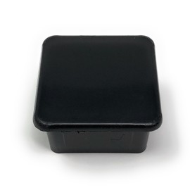 Light Cap for Iron Square Pipe 0.06 x 1.2 x 1.2 inches (1.6 x 31 x 31 x 31 mm), End Caps, 4 Pieces (31 x 31 - 4 Pieces)