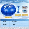 7 x 7 Ft Pool Pillows for Above Ground Pools,