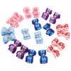 20pcs Pet Hair Bows Dog Grooming Bows with Rubber Bands