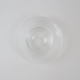 Immage Rim Soup Bowl with Stylish Groove Line 10.0 inches (25.5 cm), 10.8 fl oz (300 cc)