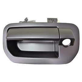 PT Auto Warehouse HO-3801P-TGC - Tailgate Handle, Primed Black - with Camera Hole