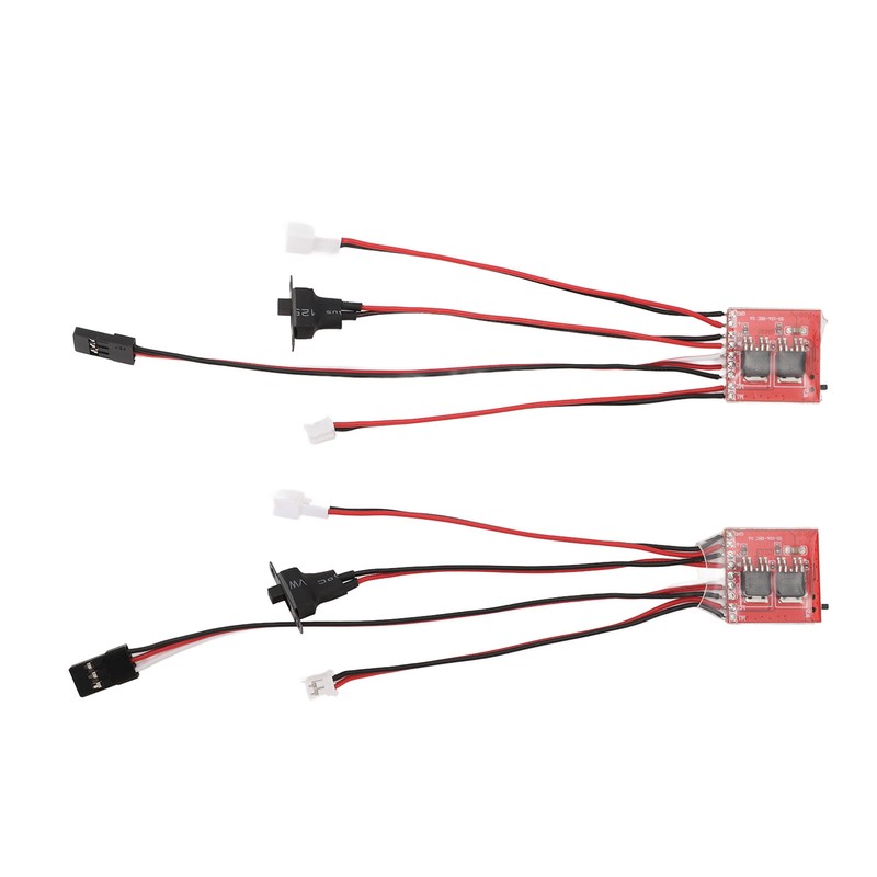 2pcs 30A Micro Brushed ESC Winch Control Bidirectional ESC Speed