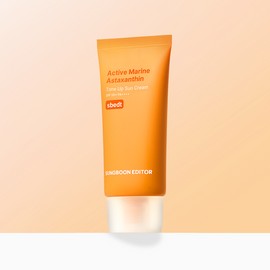 Ingredient Editor Active Marine Astaxanthin Tone-Up Sun Cream Spot Whitening 50ml, 1 unit / 성분에디터 액티브 마린 아스타잔틴 톤업 선크림 기미 미백 50ml, 1개