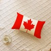 Ogiselestyle Canada Maple Flag Throw Pillow Cover, 12 x 20