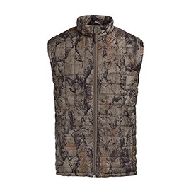 Natural Gear Camo Hunting Vest for Men and Women, Hunting Gear for Elk, Duck, Deer, or Hog Hunting, Women’s and Men’s Full-Zip Synthetic Down Camo Vest (XXL)