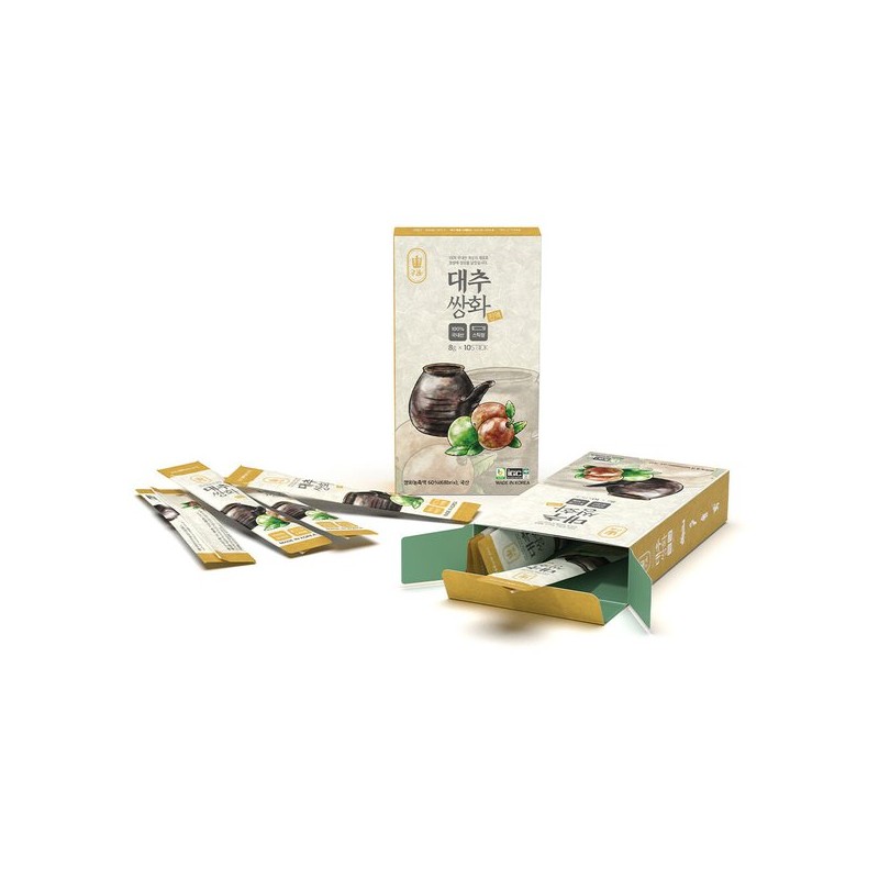 금관 대추쌍화 진액 10포 진하게 달인 대추쌍화 Golden Crown Jujube