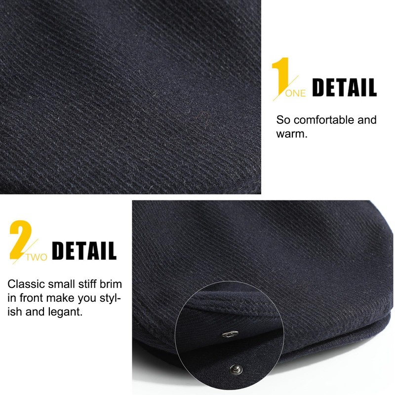 Superora Men's Flat Cap Beret Cap Cotton Unisex Hat 1920