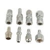 8PCS BSP 1/2 InchPneumatic Quick Coupler Plug Socket Set, for