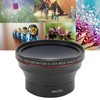 55mm 0.43X Wide Angle Lens Optical Glass Coating Technology Camera