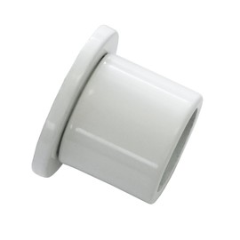 GARDINIA Wandlager für Gardinenstangen mit Ø 20 mm, Inklusive Befestigungsmaterial, Wandmontage, Serie "Chicago", Metall, Weiß