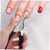 SAFIGLE Nail Clippers Ergonomic Shaped Stainless Steel Manicure Tool for