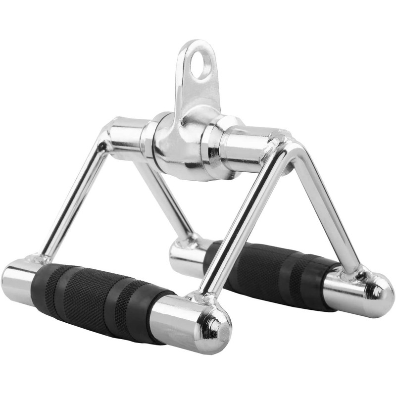LAT Pull Down Bar Strength Training Deluxe Double D Handle