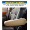 UBOG 2PCS Arm Rest Cover for Car,Car Armrest Cover,Interior Car