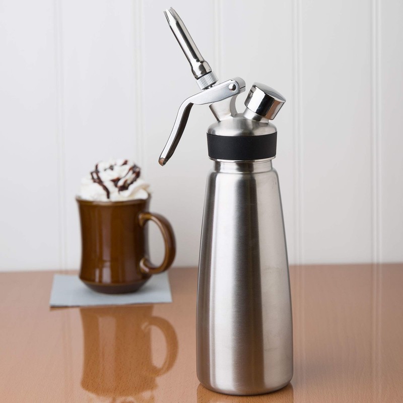 Chef-Master 90062 Cream Dispenser, Whipped Cream Dispenser for Waffles, Coffee,