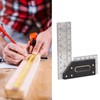 L Measurements Ruler Stainless Steel High Accuracy Carpenter Square Framing