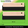 ToolSpace Set of 2 Rubber Spatulas, 200 mm, Tile Spatula,