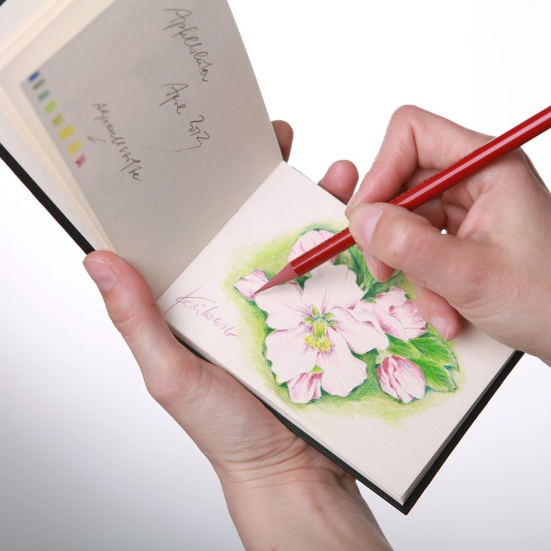 ハーネミューレ(Hahnemühle) スケッチブック D&S スパイラル A5 横 80枚 HM-10628208