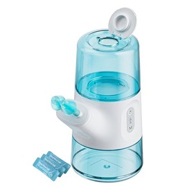 MAOEVER Sistema de riego nasal: máquina de enjuague sinusal con tanque de agua doble, recolección automática de residuos y flujo de agua ajustable, cu