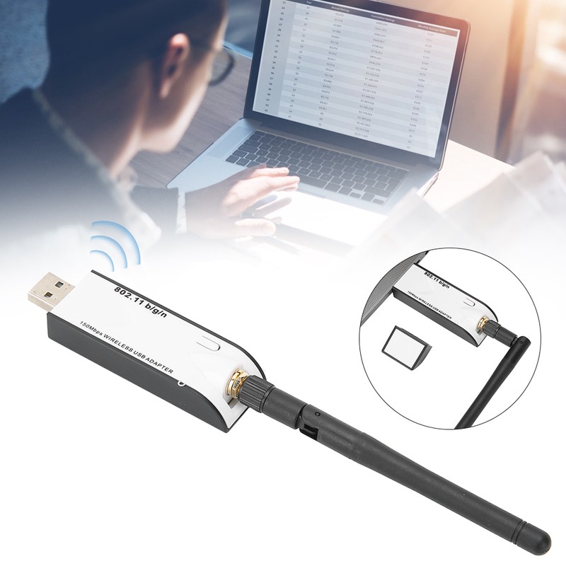 USB Network Card Supports Intelligent TV HighSpeed Transmission Adapter 150Mbps