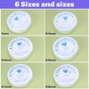 Tenbrachian 6 Rolls Elastic String for Bracelets, Clear Elastic Thread