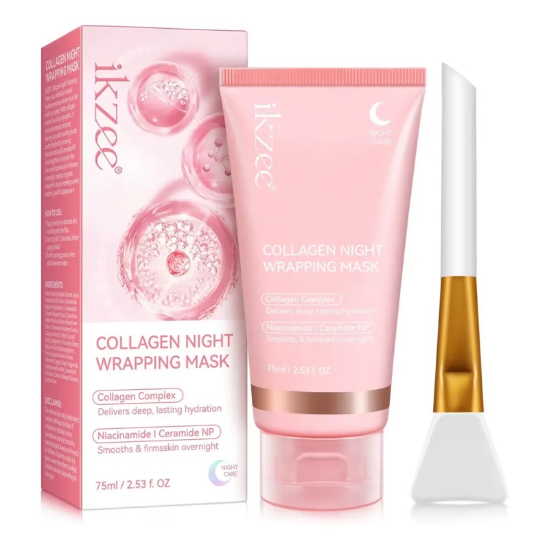 Mascarilla Nocturna Facial Hidratante + Colágeno + 75ml