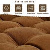 Gfobip Floor Pillows Set Square Chair Cushion Pad Tufted Seat