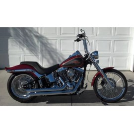 Dead Creek Cycles Harley Softail Lowering Kit, All Models! Easiest Kit! NO SHOCK REMOVAL 2000-2017