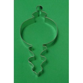 Foose New Tin Christmas Fancy Ball Ornament Cookie Cutter