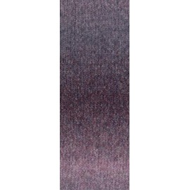 LANA GROSSA Avio Voluminous Alpaca Yarn with Effect Structure in Subtle Colour Gradient, Hand Knitting Yarn Made of 63% Alpaca (Fine) and 37% Polyamide, 50 g Wool for Knitting and Crocheting, 150 m