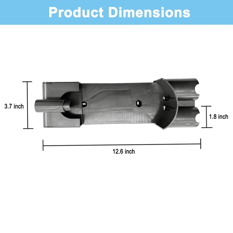 V8 Wall Mount Compatible with Dyson V7 V8 Cordless Vacuum
