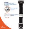 Anti-Tip Furniture/Flat Screen TV Safety Strap (Black)