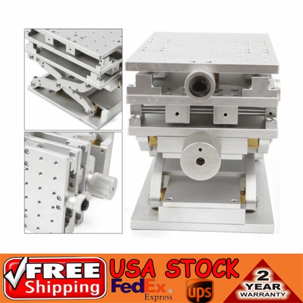 TBvechi XYZ Axis 3D Workbench 3 Axis Moving Work Table