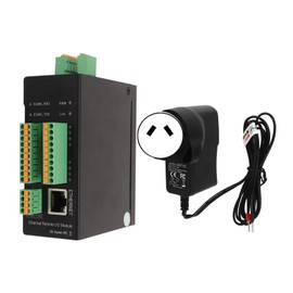 M160T Ethernet Remote IO Module for Modbus to TCP 8 Way AC100 to 240V IP30 Protection Data Acquisition Module AU Plug