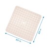 20 X 20 - No Suction Cup Shower Stall Mat