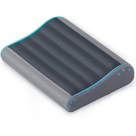 FLEXTAILGEAR Ultralight Kompakt Aufblasbares Luftkissen, Komprimierbar Outdoor Camping Kissen,Tragbar Reisekissen, Komfortables ergonomisches Kopfkissen für Camping Reise