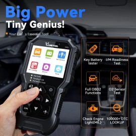 VDIAGTOOL VD31 Obd2 Scanner Diagnostic Tool OBD2 Code Reader for Mercedes Cars with Key Battery TesterScreen Size: 2.8", Power Source: Corded Electric