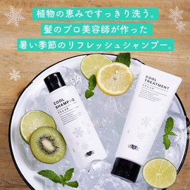 (Beauty Salon Exclusive) Salon Born Vegan Cool Shampoo/Beauty Salon Original Cool Cool Feeling After Gym Sauna Repair and Moisturizing