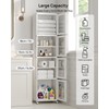 Vtopmart 63.2" Tall Slim Bathroom Storage Cabinet with 4 Adjustable