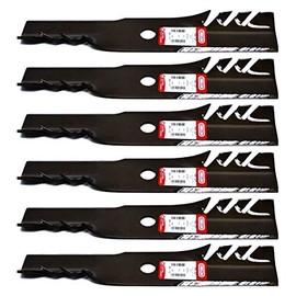 Oregon 6PK 596-321 G5 Gator Mulching Blades Replacement for Exmark Toro 103-6401 103-6381 103-6391 103-6396 103-6460 103-8251