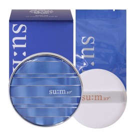 Sum37 Waterful CC Cushion Perfect Finish No. 02 Natural Beige (15gx2ea) / 숨37 워터풀 씨씨쿠션 퍼펙트 피니쉬 02호 내츄럴 베이지 (15gx2ea)