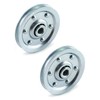 QWORK Extra Heavy Duty Garage Door Pulley, 3 INCH 200LB,