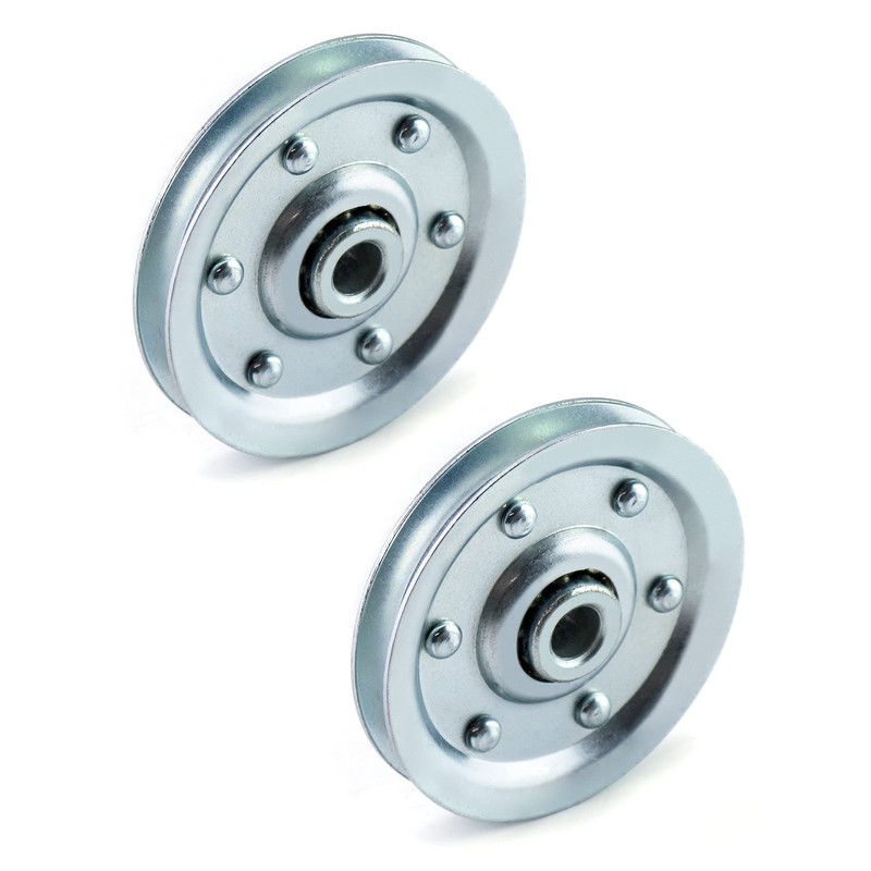 QWORK Extra Heavy Duty Garage Door Pulley, 3 INCH 200LB,