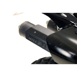 DrySpec Exhaust Heat Shield, Fits Exhaust 4" to 6" in Diameter (rev01)