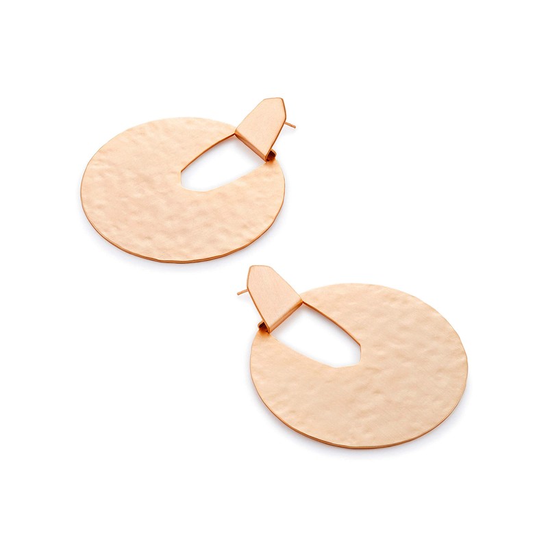 Kendra Scott Diane Statement Earrings in Rose Gold