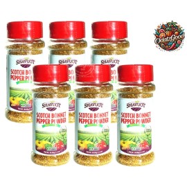 Shavuot Scotch Bonnet Pepper Powder | Product of Jamaica | 1.3 oz (36.85g) - 6 Pack