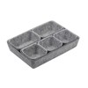 Eabdice 8 Pieces Felt Drawer Organiser, Felt Storage Boxes, Felt