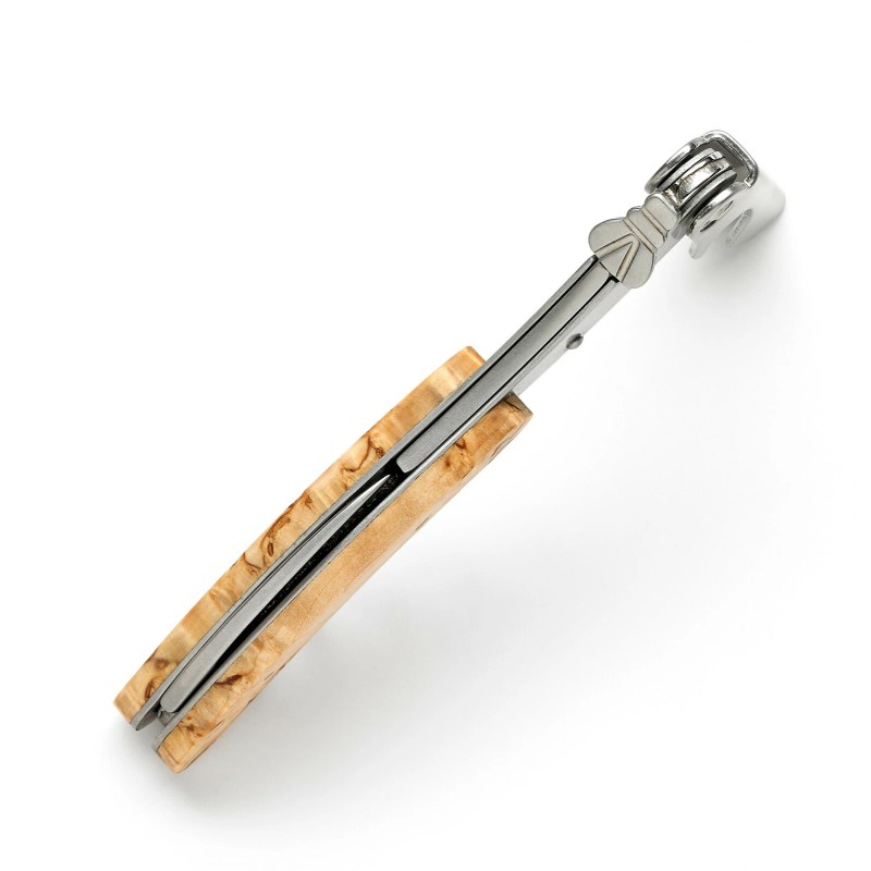 Laguiole L'eclair French Handmade Waiter's Corkscrew - Black Plexi